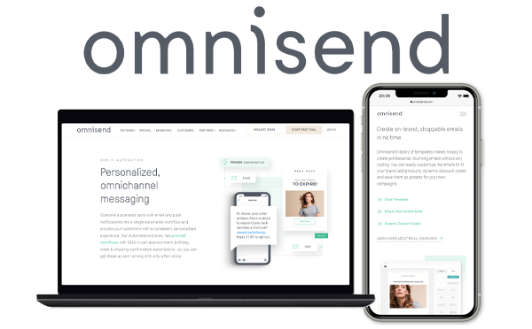 Omnisend Email Marking for your Shopify website by 2FriendsDesigns