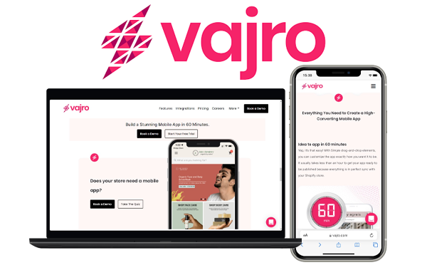 Vajro Mobile App Builder 2FriendsDesigns custom image
