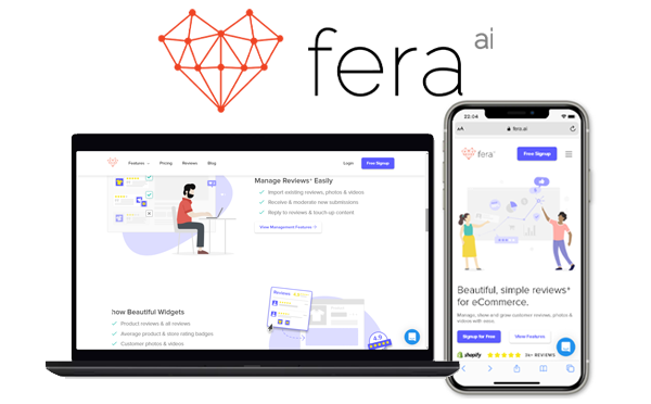 Fera App for your Shopify site will allow your Google Reviews to show on your Shopify website