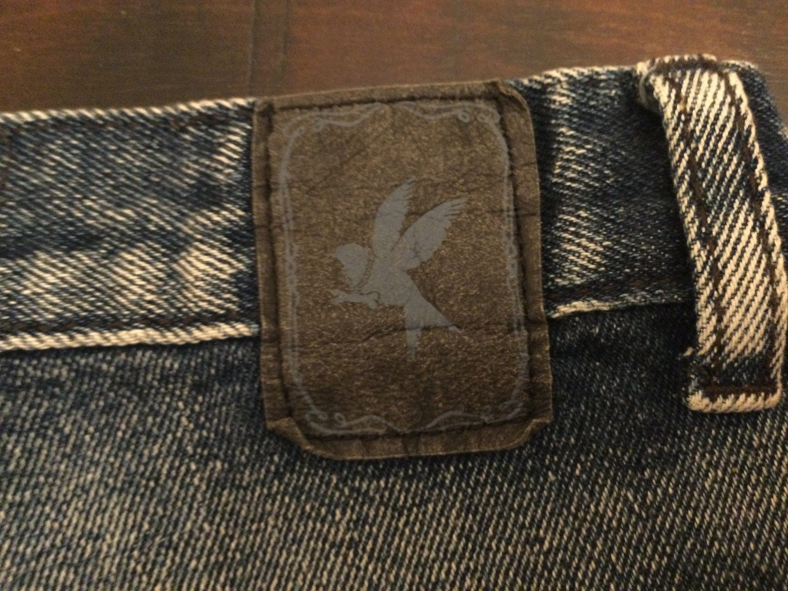 One Teaspoon OOAK Festival Cut Off Denim Shorts Hand Embroidered Shorts